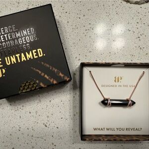 NEW Bomb Party Untamed Necklace Rose Gold